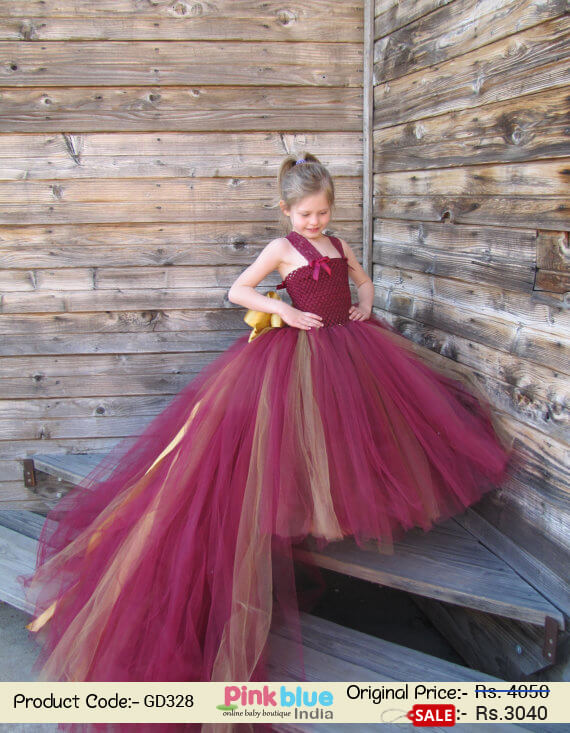 baby tutu dress plum