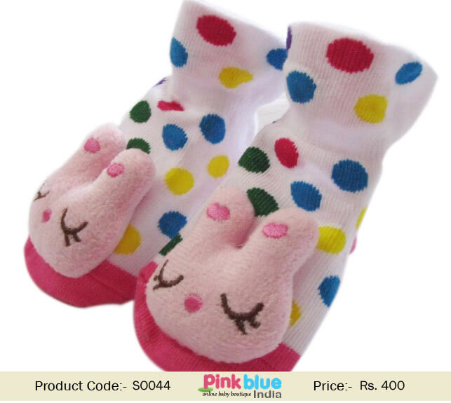 frog baby socks